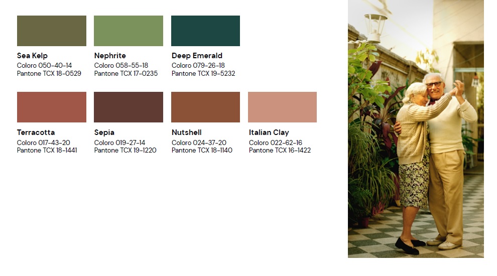 cores e design de móveis